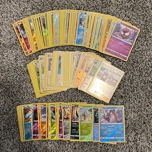 159 Pokemon TCG Reverse Foil Rare Uncommon Common Lot